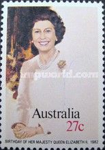 Birthday of Queen Elizabeth II - 1982