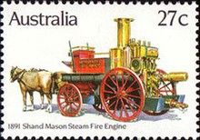 Shand Mason Steam Fire Engine, 1891