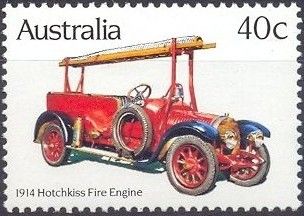 Hotchkiss Fire Engine, 1914