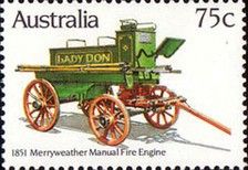 Merryweather Manual Fire Engine, 1851