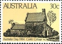 Australia Day 1984 - Cook's Cottage