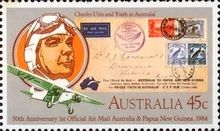 Charles Ulm, "Faith in Australia" & Papua New Guinea cover
