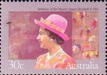 Birthday of Queen Elizabeth II - 1984