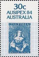 Victorian 3d stamp from 1850