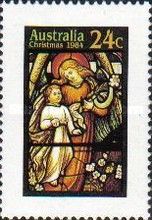 Angel with Child, Holy Trinity Church, Sydney