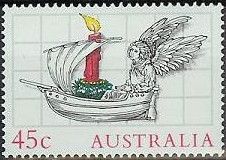 Angel In Ship with Candle