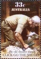 The Old Shearer Stands