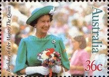 Birthday of Queen Elizabeth II - 1987