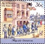 Convicts On Quay