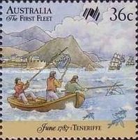 Canary Islands Fishermen and Departing Fleet