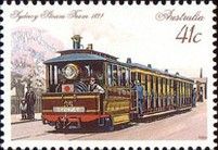 Steam Tram, Sydney, 1884