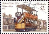 Double Deck Electric Tram, Hobart, 1893