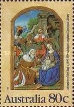 Adoration of the Magi (15 cent. Parisian Book of Hours)