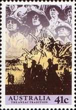 Soldiers from Two World Wars