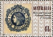 Victoria, 1867 5s. Stamp