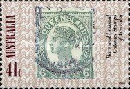 Queensland, 1897 6d. Stamp (unissued)