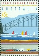 Harbour Tunnel, Sydney - P(15½)
