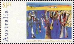 Lagoon, Wimmera, Sir Sydney Nolan