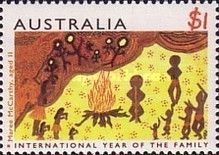 Family around Fire (Maree McCarthy)