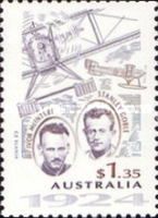 Goble & McIntyre with Fairey IIID Seaplane,1924