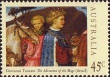 Christmas - Adoration of the Magi, by Toscani
