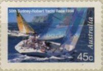 Yachts Passing Tasmanian Coastline