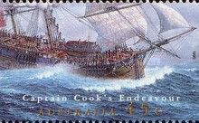 Captain Cook's Endeavour - I(LR)