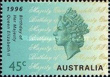 Birthday of Queen Elizabeth II - 1996