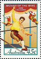 Con Colleano on Tightrope