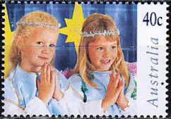 Christmas 1997 - Two Angels