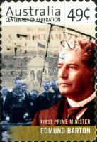 Edmund Barton (first Federal Prime Minister)