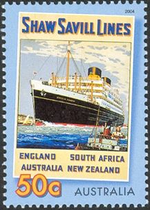 Shaw Savill Lines - Dominion Monarch