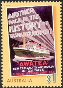 Union Steam Ship Co - Awatea