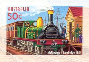 Stephenson 2-4-0 (Melbourne-Sandridge, 1854)