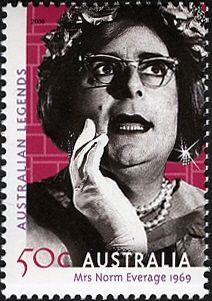 Mrs Norm Everage 1969 (Self Adhesive)