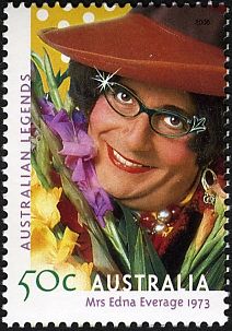 Mrs Edna Everage 1973 (Self Adhesive)
