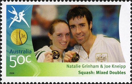 Natalie Grinham and Joe Kneipp