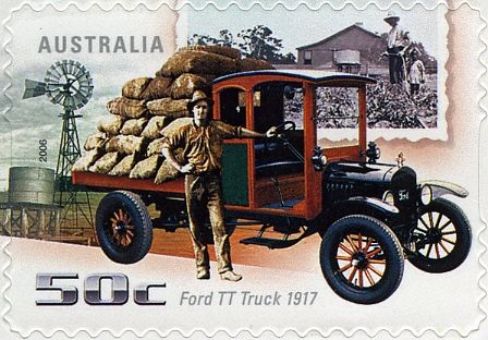 Ford TT Truck, 1917 - no year indication
