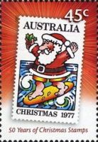 Surfing Santa