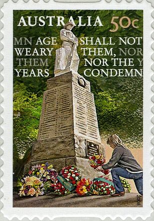 Laying Wreaths, from m/s