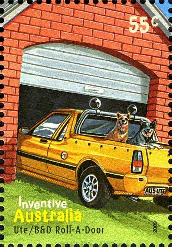Ute and Roll-a-door, from m/s