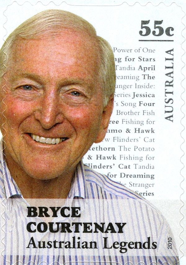 Bryce Courtenay (Colour photograph)