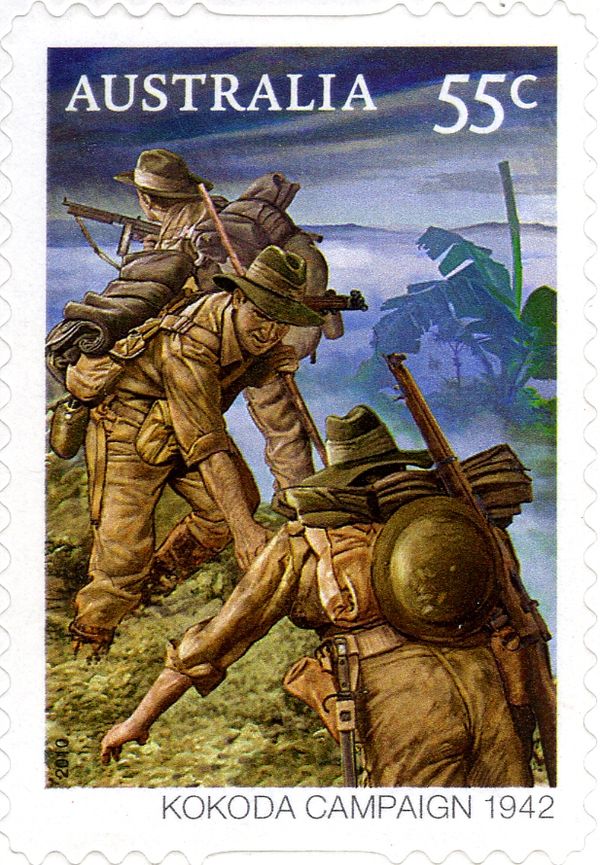Australian Soldiers on Kokoda Track, 1942