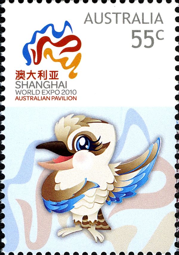 EXPO 2010 - Australian Kookaburra Mascot