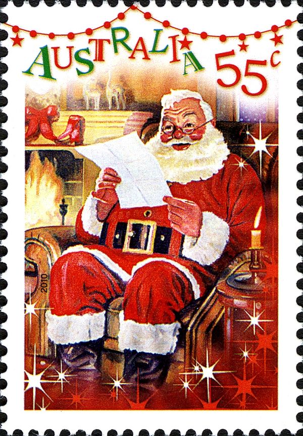 Christmas 2010 - Santa Reading Letter