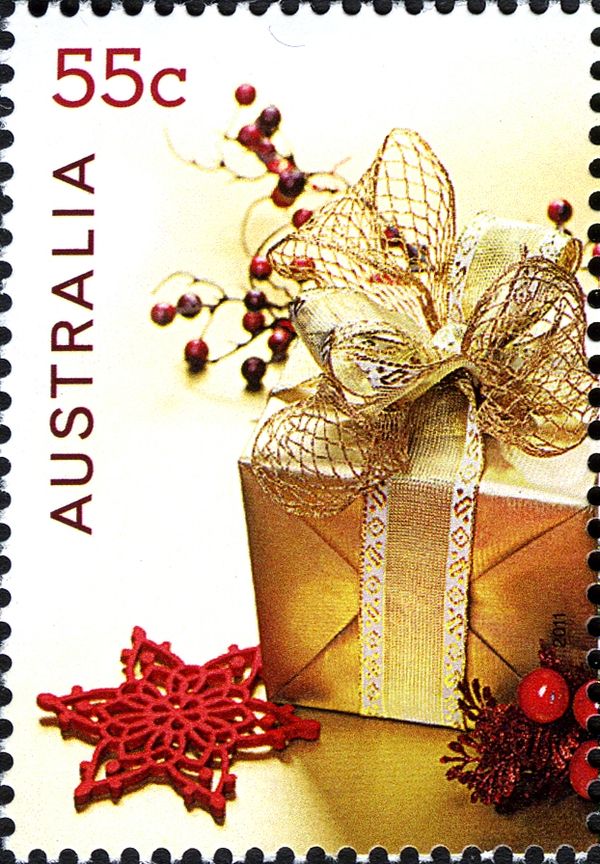 Wrapped present 2011
