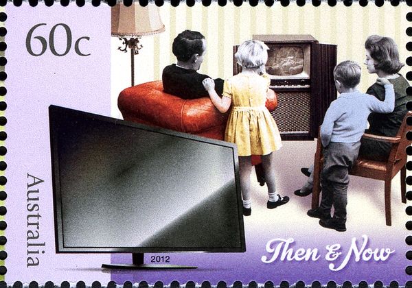 Early and Modern Televisions