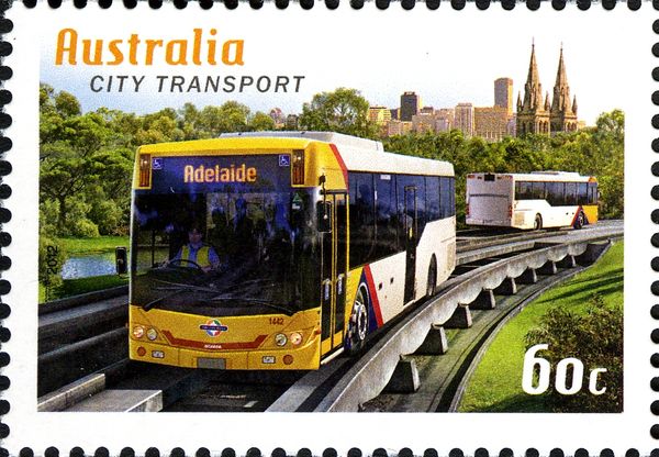 O-Bahn Bus, Adelaide