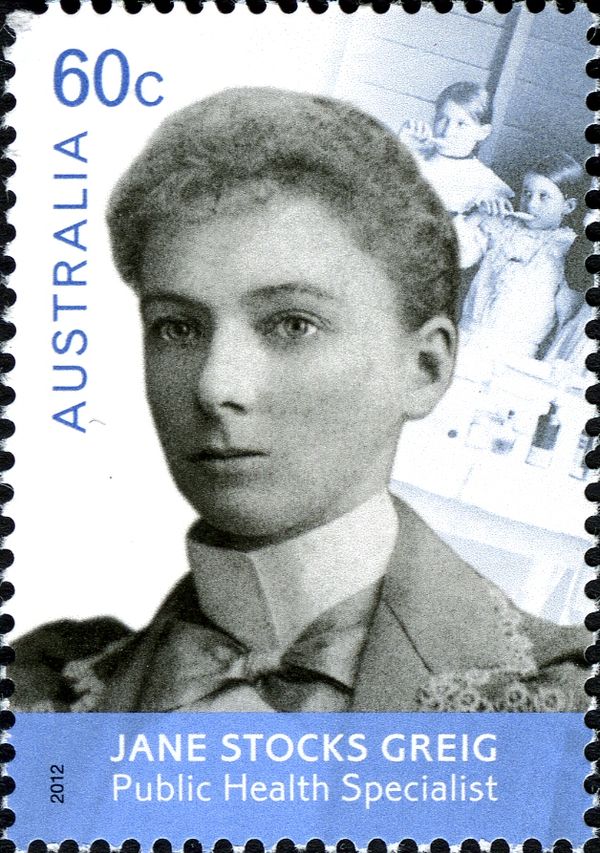 Jane Stocks Greig (1872-1939), Public Health Specialist