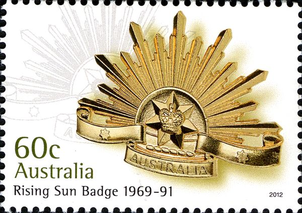 Rising Sun Badge, 1969-1991